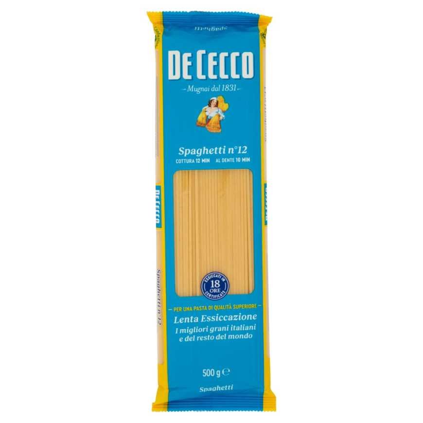 De Cecco Spaghetti n.12, 500 г