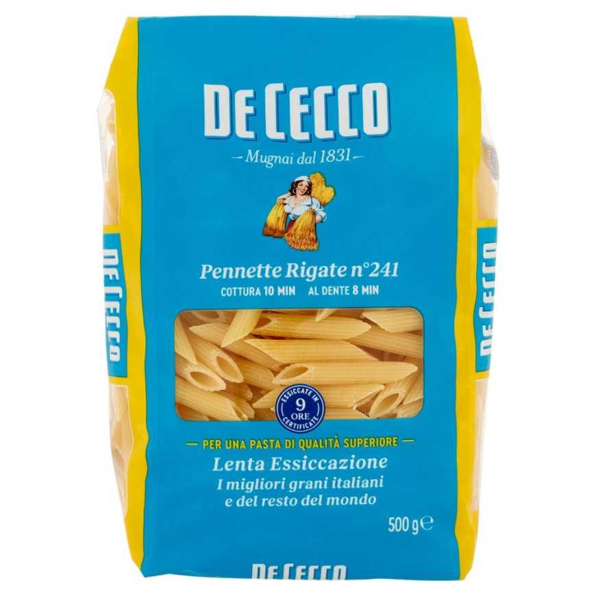 De Cecco Penne Mezzane Rigate n.241, 500 г