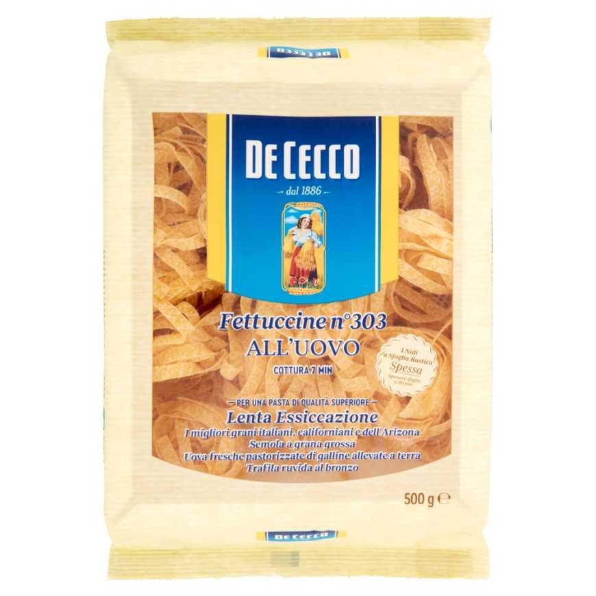De Cecco Яичные гнезда феттучине n.303, 500 г