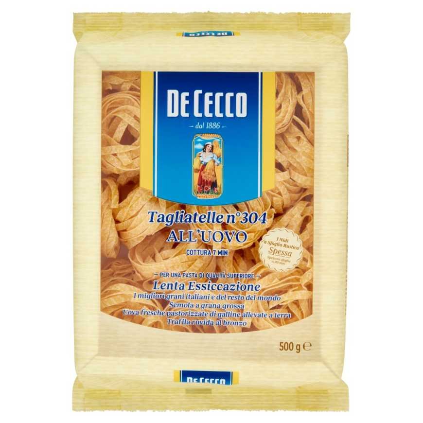 De Cecco Яичные гнезда тальятелле n.304, 500 г