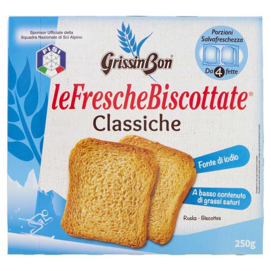 GrissinBon классические хрустящие хлебцы, 250 г