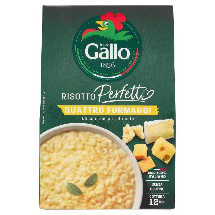 Riso Gallo Ризотто Перфетто с 4 сырами, 175 г