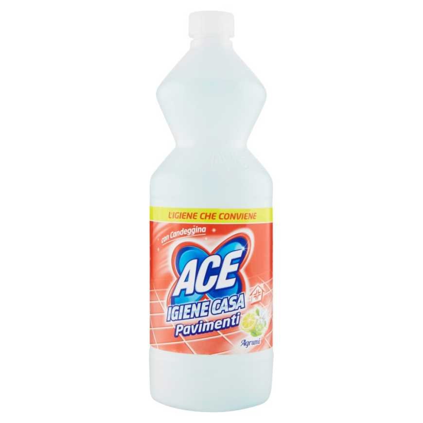 Ace Средство для мытья полов Цитрус с отбеливателем, 1 л