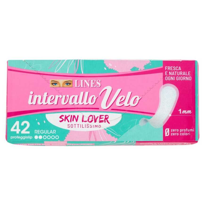 Lines Intervallo Velo unfolded panty liners, 42 pcs