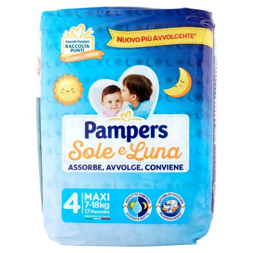 Pampers Sole e Luna размер 4, 7–18 кг