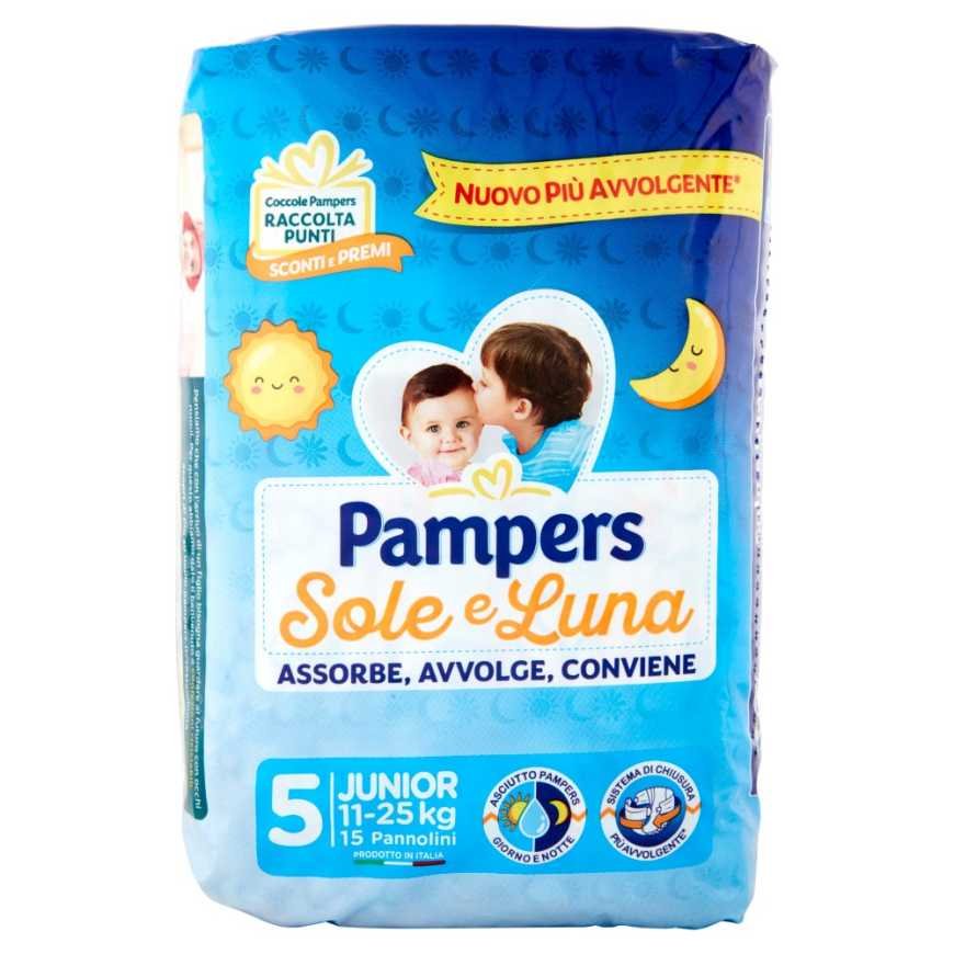 Pampers Sole e Luna Junior size 5, 11–25 kg