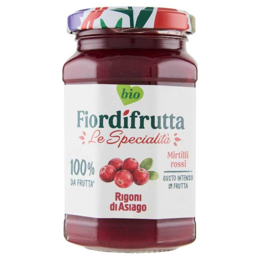 Rigoni di Asiago Fiordifrutta Bio брусника, 250 г