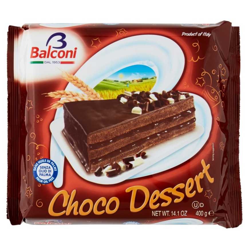 Balconi Dolciaria Торт шоколадный Balconi Torta Choco Dessert, 400 г