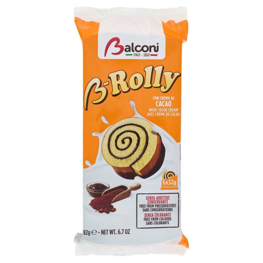 Mr. Spike Swiss roll snacks, 192 g