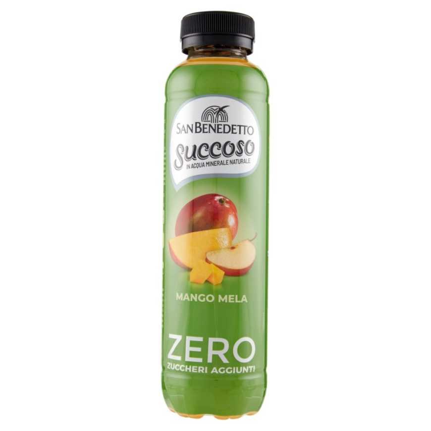 San Benedetto Succoso Zero манго и яблоко соковый напиток, 400 мл