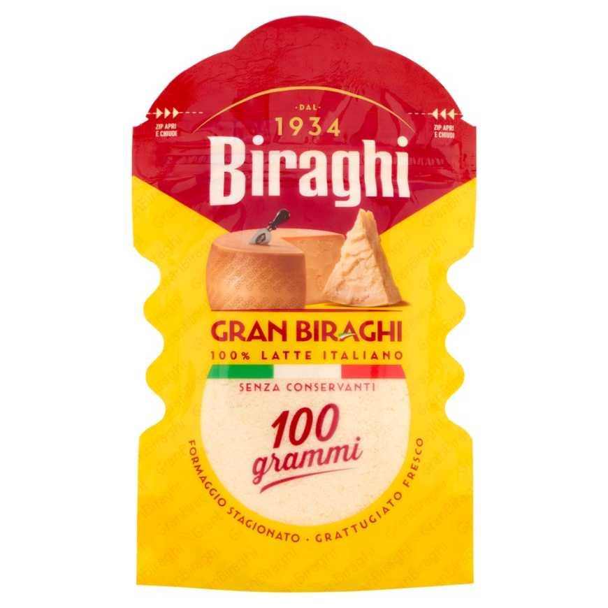 Biraghi Гран Бираги тертый свежий, 100 г