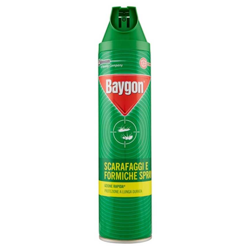 Baygon спрей против тараканов и муравьев, 400 мл