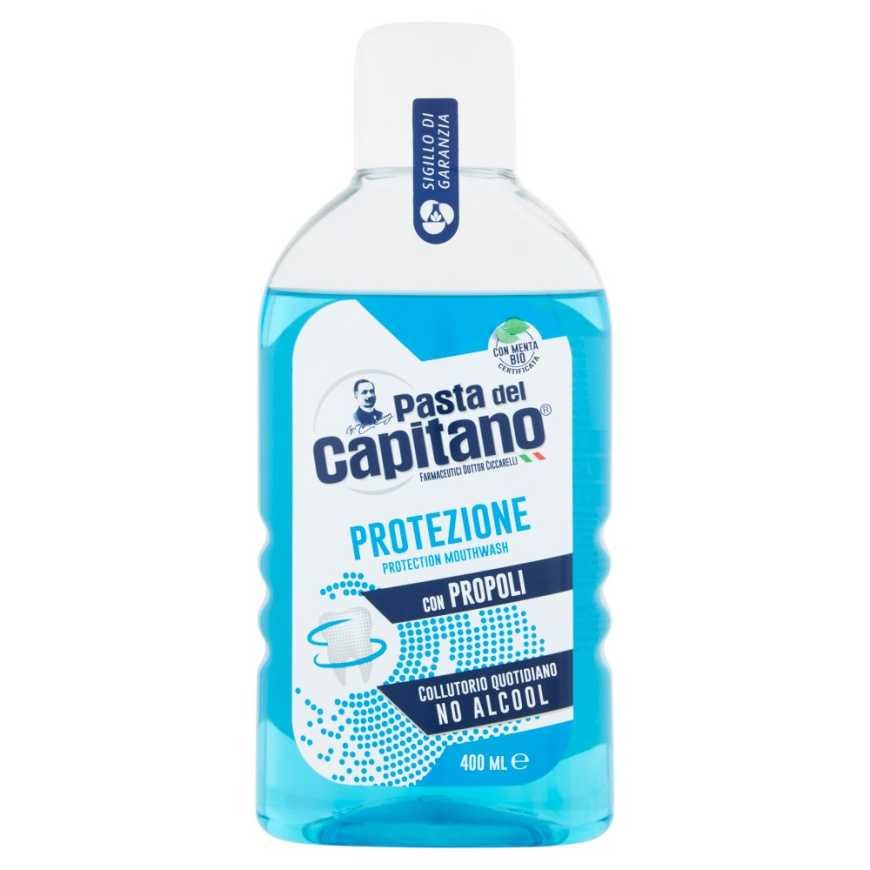Pasta del Capitano синий ополаскиватель для полости рта, 400 мл