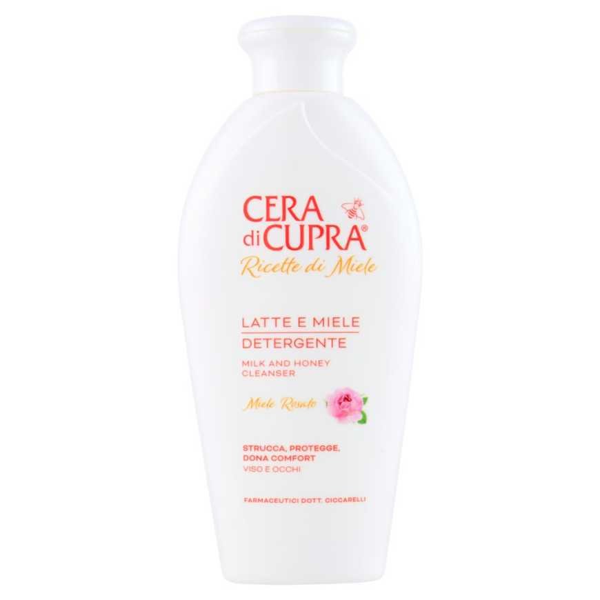 Cera di Cupra delicate purifying cleansing milk with honey extract, 200 ml