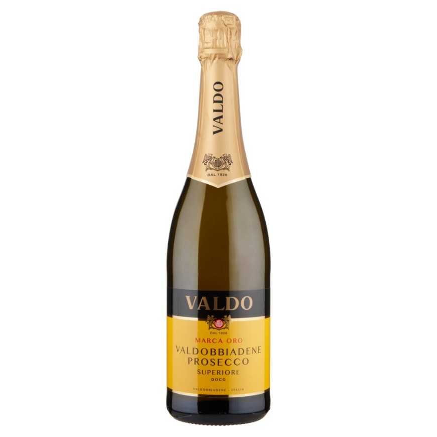 Valdo Игристое вино Prosecco Valdobbiadene Superiore DOCG Marca Oro Extra Dry, 0,75 л, 11%