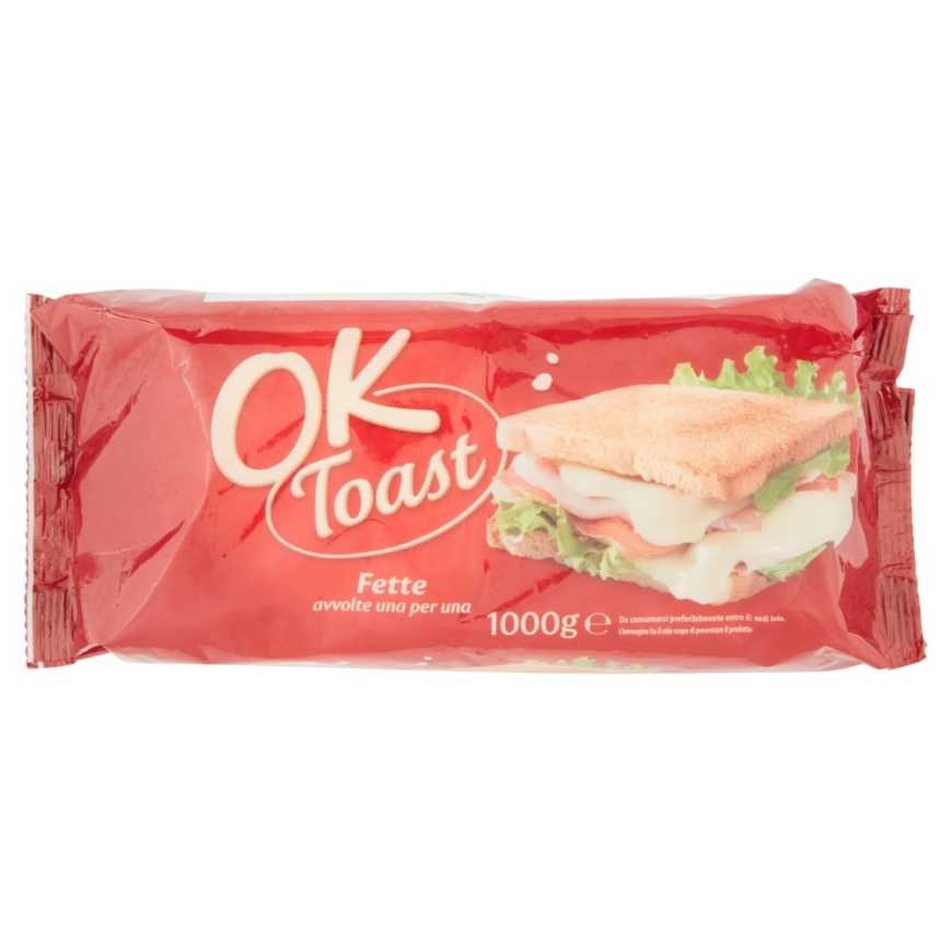 Ok Toast Плавленый сыр Fettine, 1 кг