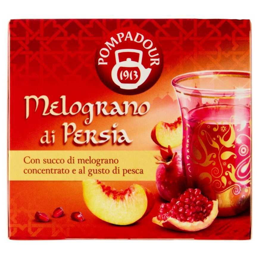 Pompadour Persian Pomegranate Herbal Infusion, 10 filter bags