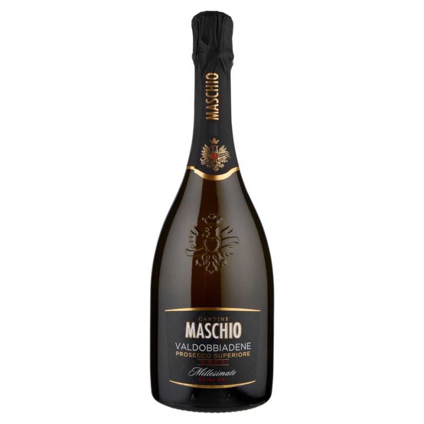 Cantine Maschio Игристое вино Prosecco Valdobbiadene Superiore DOCG Extra Dry, 0,75 л, 11%