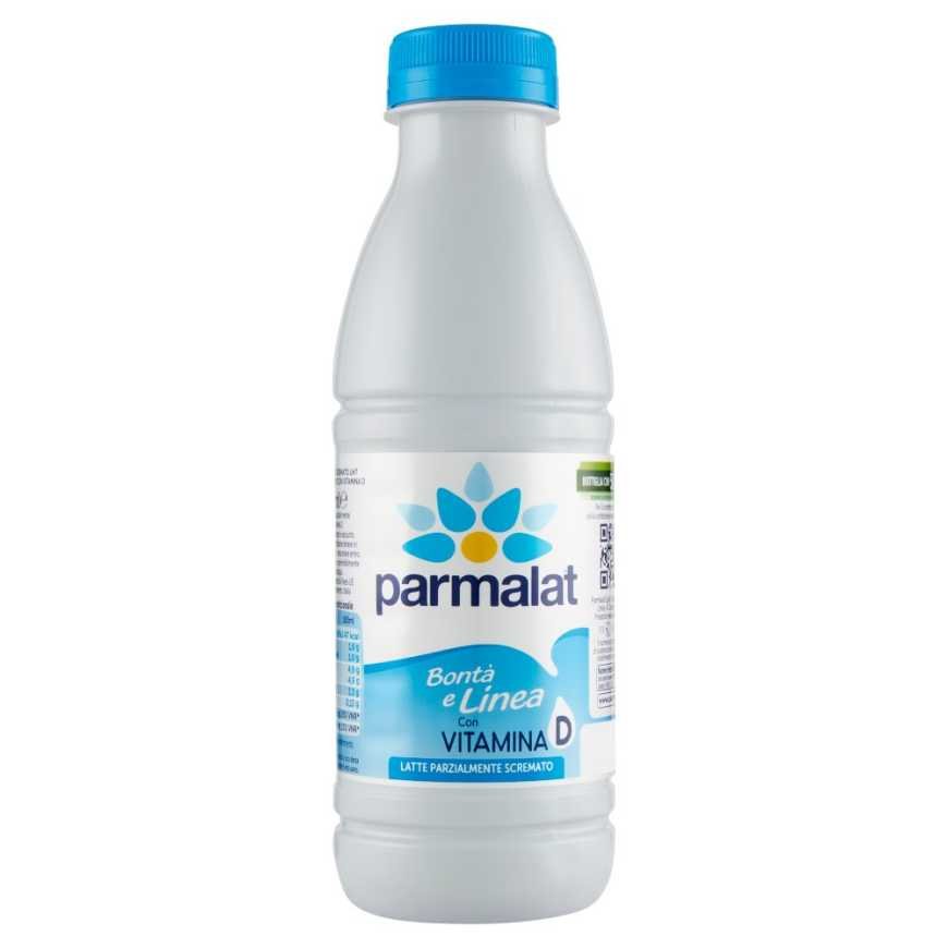 Parmalat Молоко ультрапастеризованное частично обезжиренное 100% итальянское, 500 мл