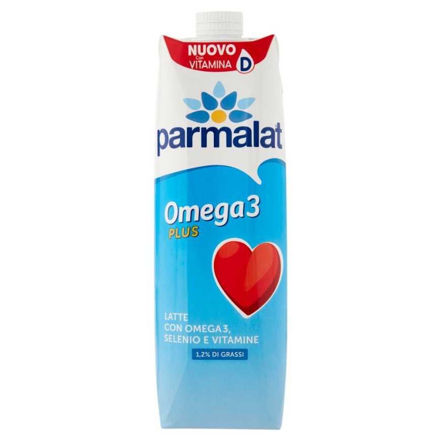 Parmalat Молоко ультрапастеризованное Omega 3, 1 л