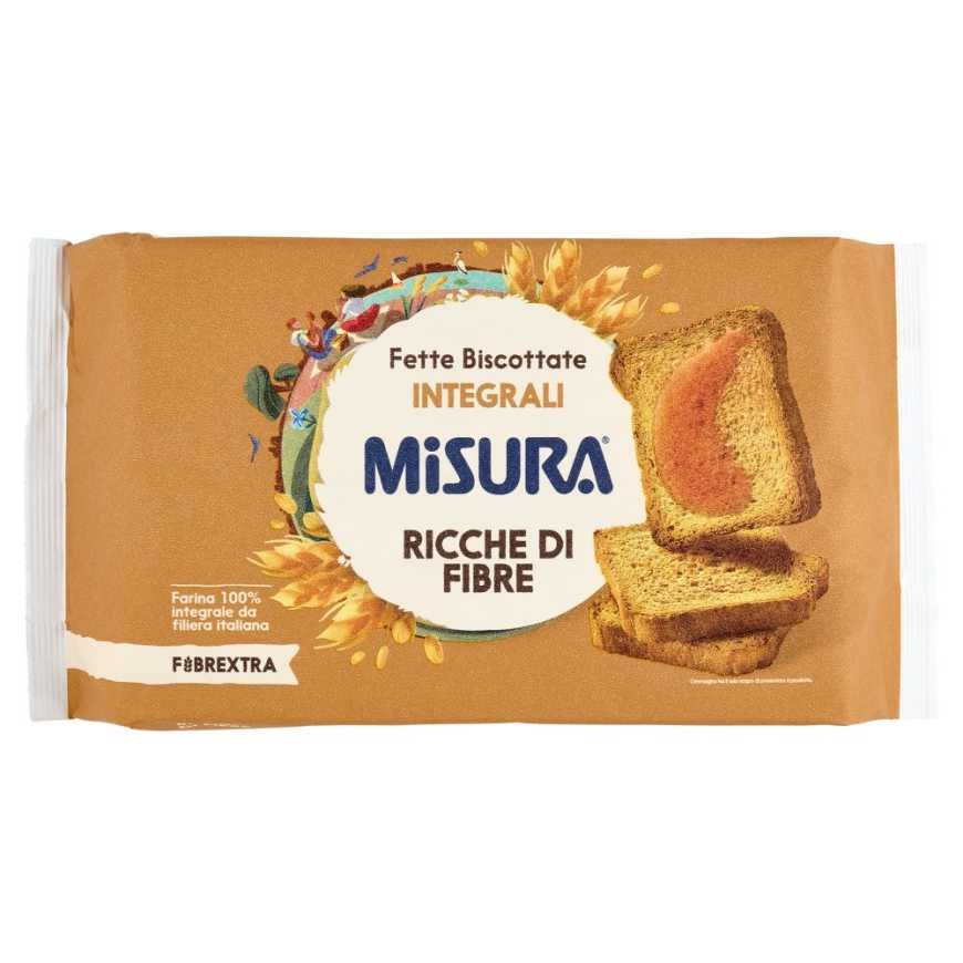 Misura хрустящие хлебцы Fibrextra с пшеничной и овсяной клетчаткой, 320 г