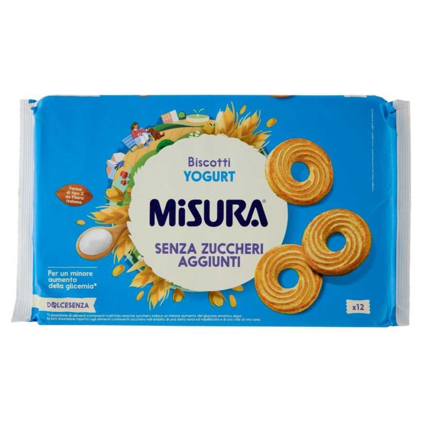 Misura Dolcesenza yogurt biscuits, 400 g