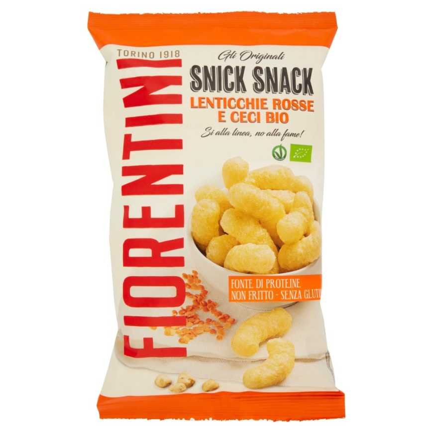 Fiorentini Снеки из красной чечевицы и нута Snick Snack, 40 г
