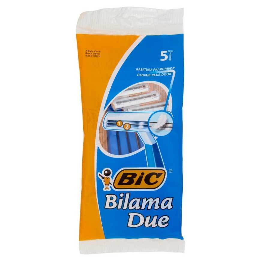 Bic Одноразовые бритвы с 2 лезвиями, 5 шт.