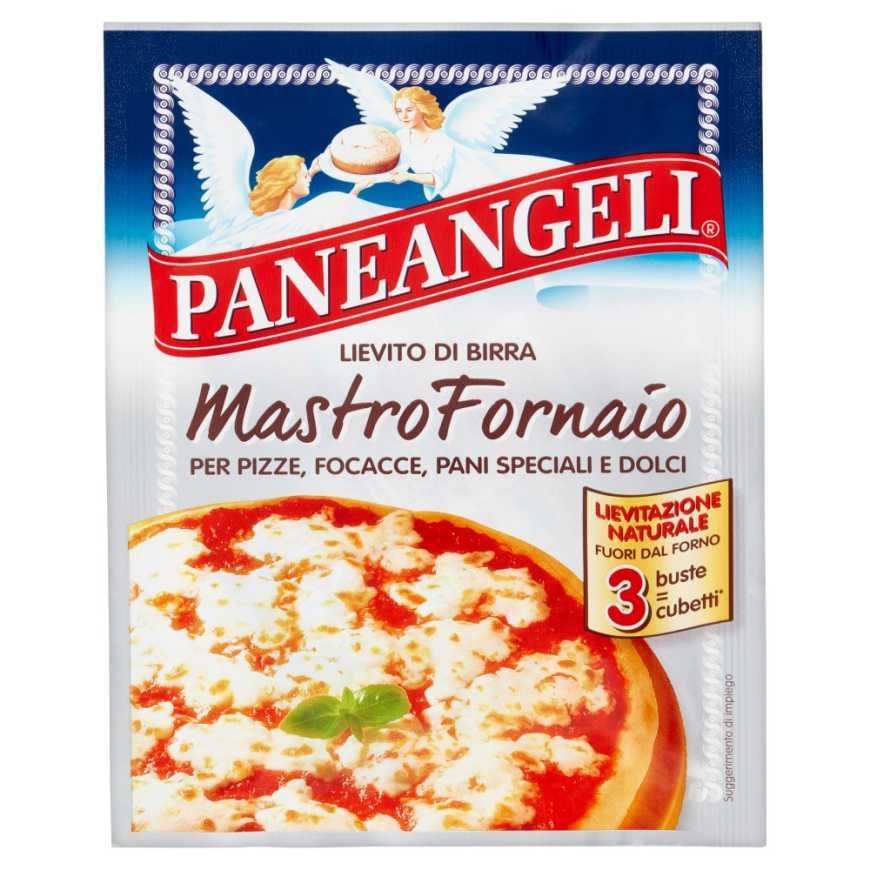 Paneangeli сухие дрожжи Mastro Fornaio, 3 шт. × 21 г