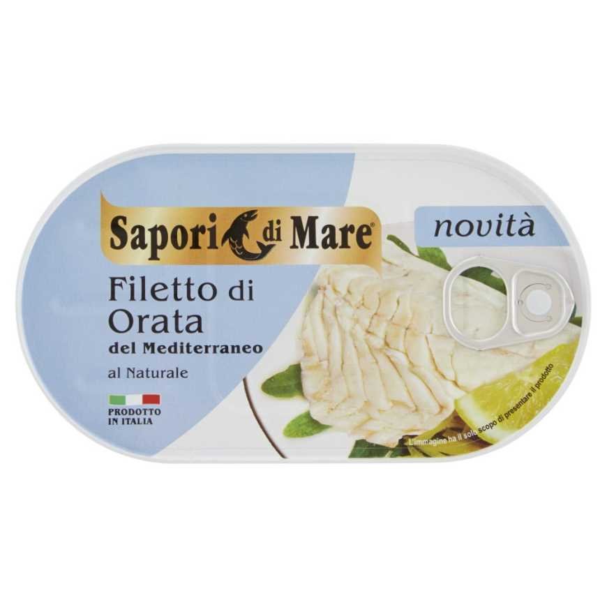 Sapori di Mare Филе дорадо в собственном соку, 145 г