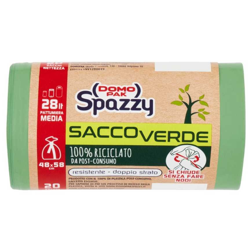 Domopak Spazzy ecological garbage bag, 28 l