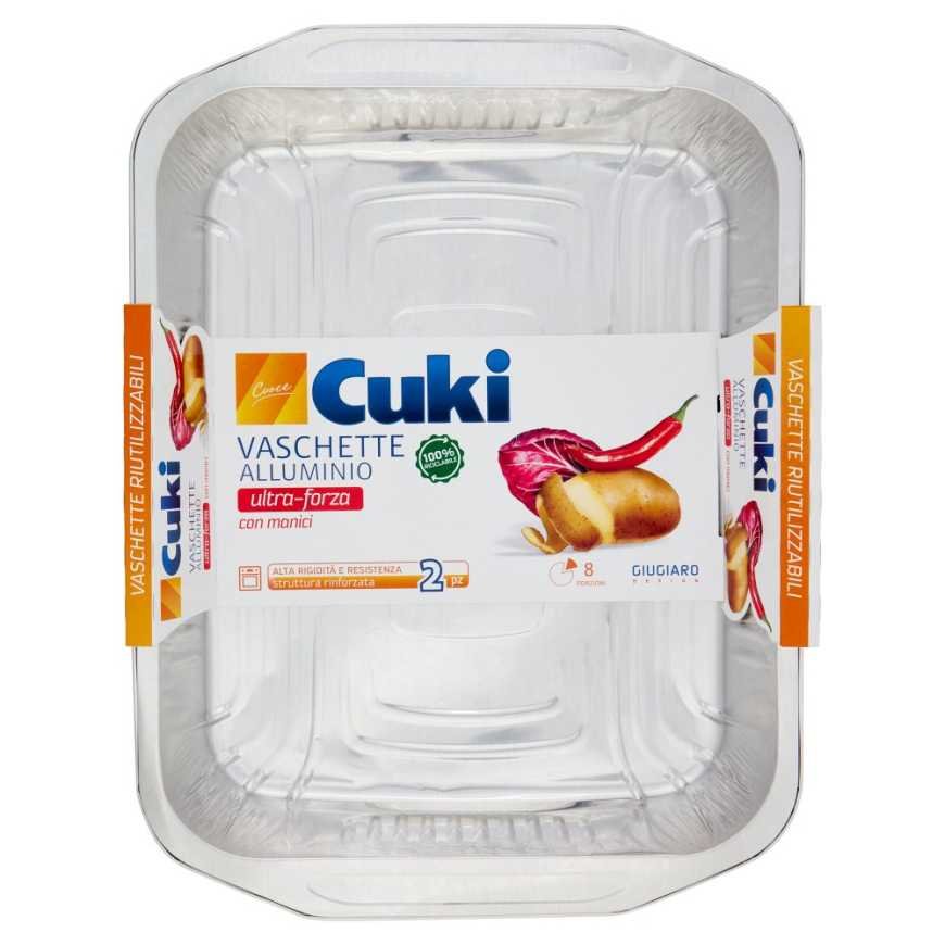 Cuki Алюминиевый лоток, 8 порций