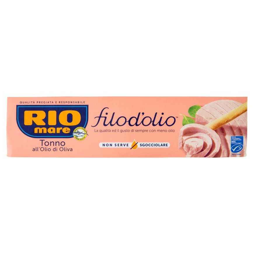 Rio Mare filod'olio тунец в оливковом масле, 4 × 65 г
