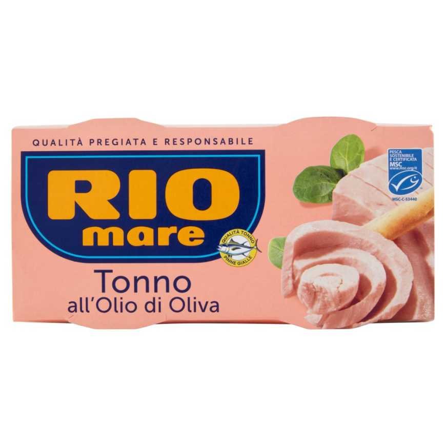 Rio Mare тунец в оливковом масле, 2 × 240 г