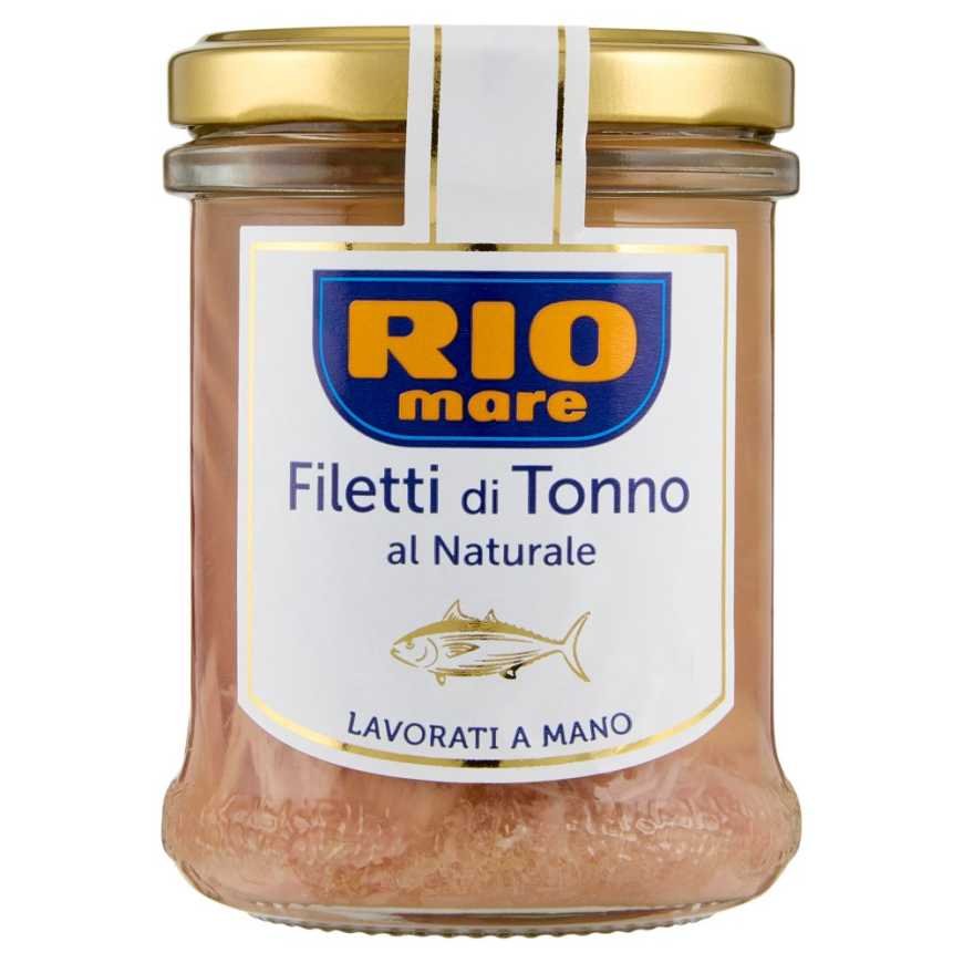 Rio Mare Филе тунца ручной работы в собственном соку, 180 г