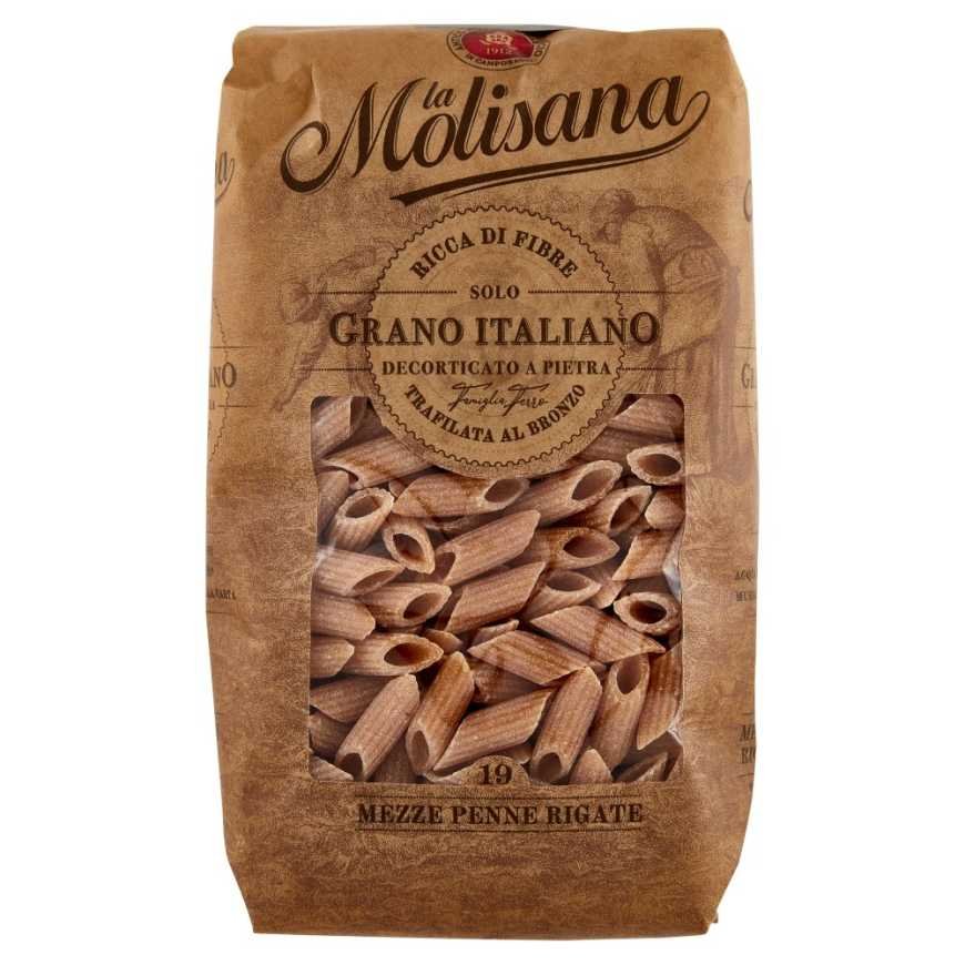 La Molisana Integrale цельнозерновые мецце пенне ригате n°19, 500 г