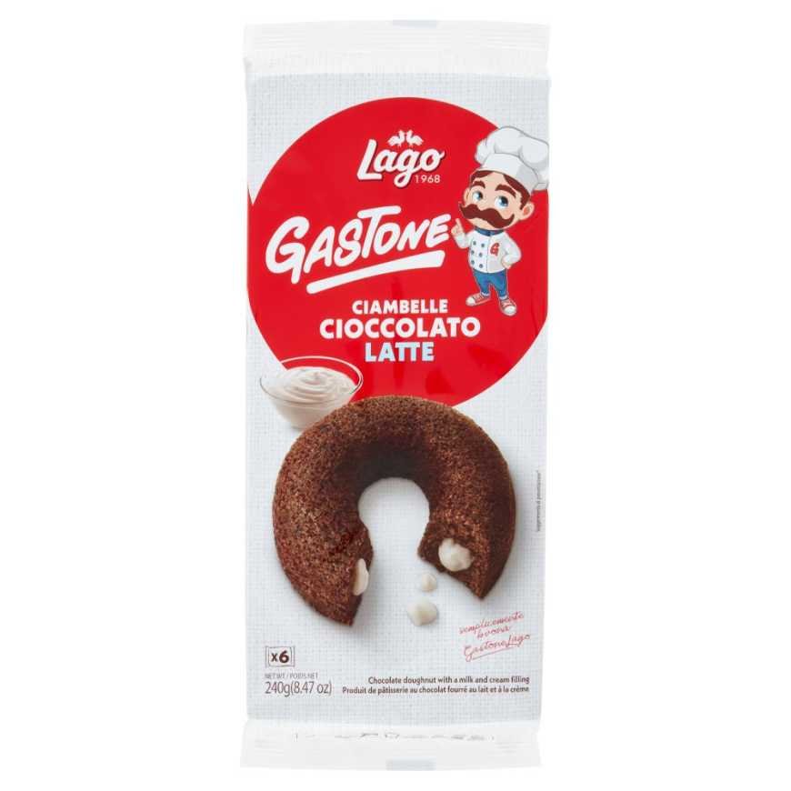 Gastone Lago бублик с шоколадом и сливками, 240 г
