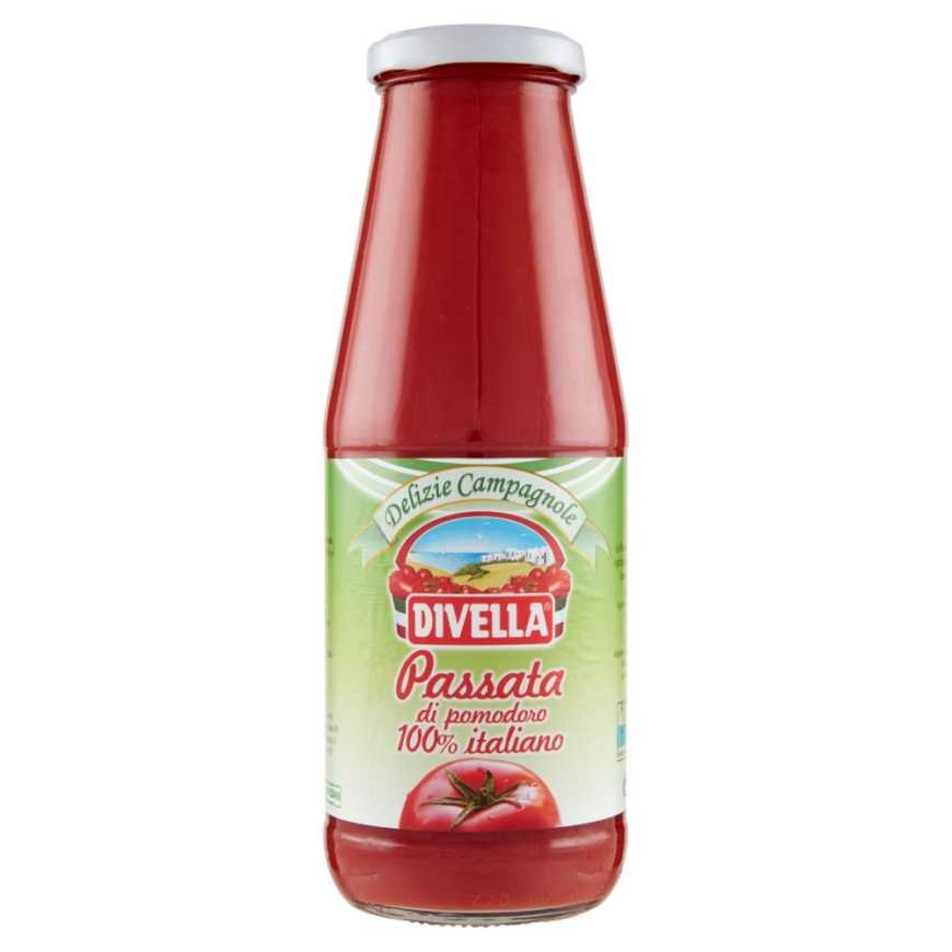 Divella томатная пассата в бутылке, 680 г