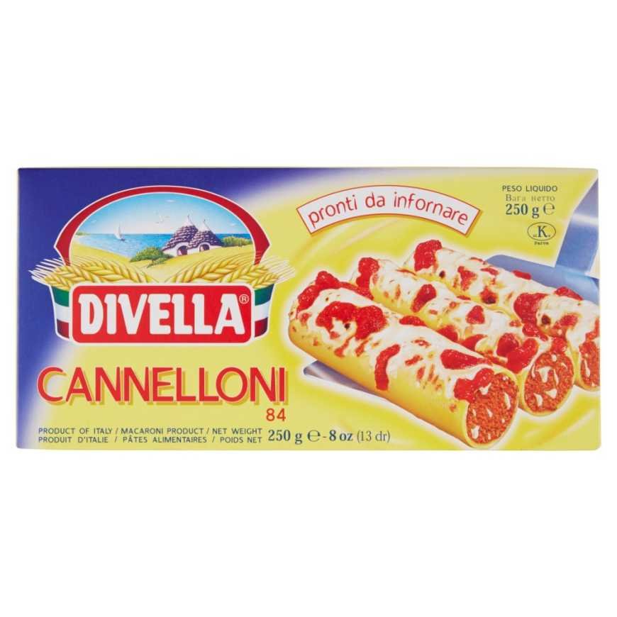 Divella Каннеллони n.84, 250 г