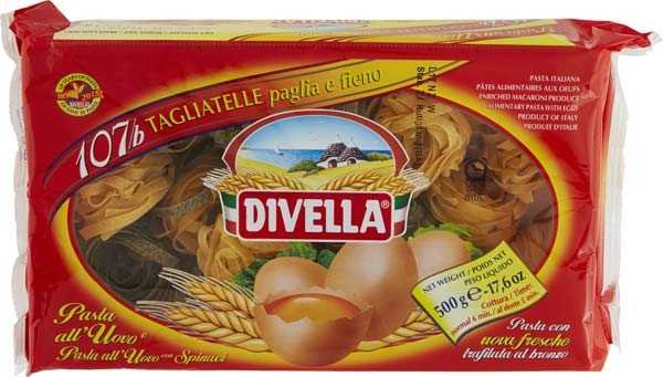 Divella Яичные гнезда палья и фьено, 500 г