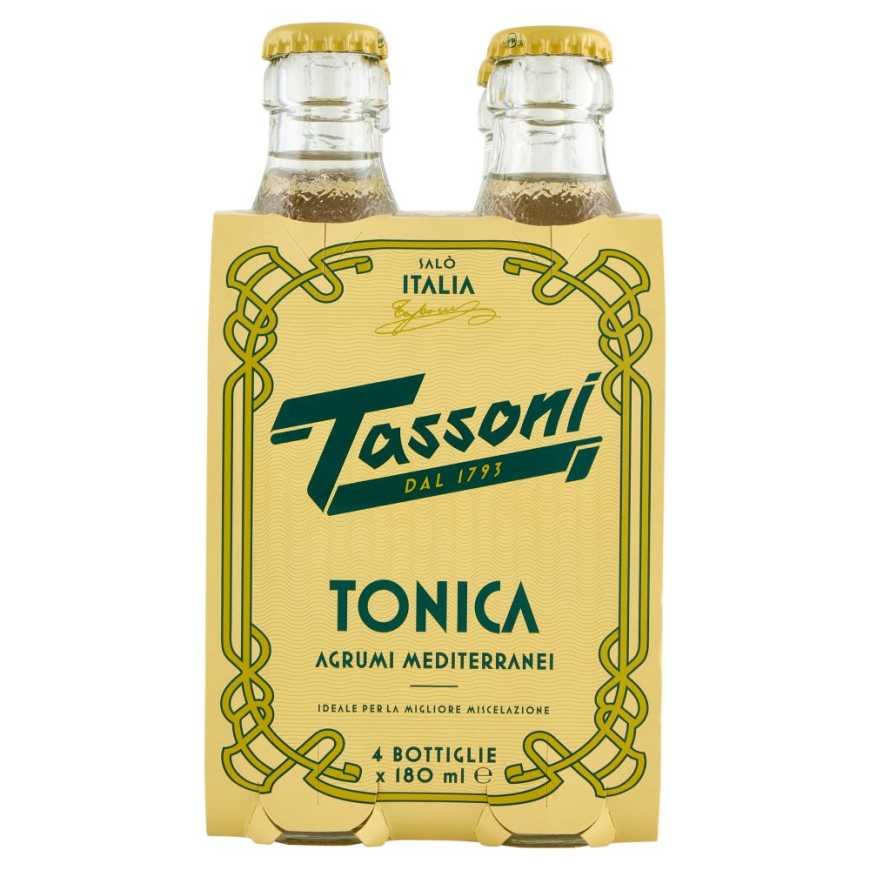 Tassoni тоник, 4 × 0,18 л