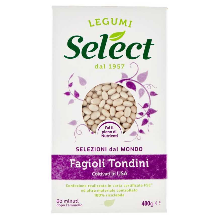 SELECT Фасоль тоидини в картонной упаковке, 400 г
