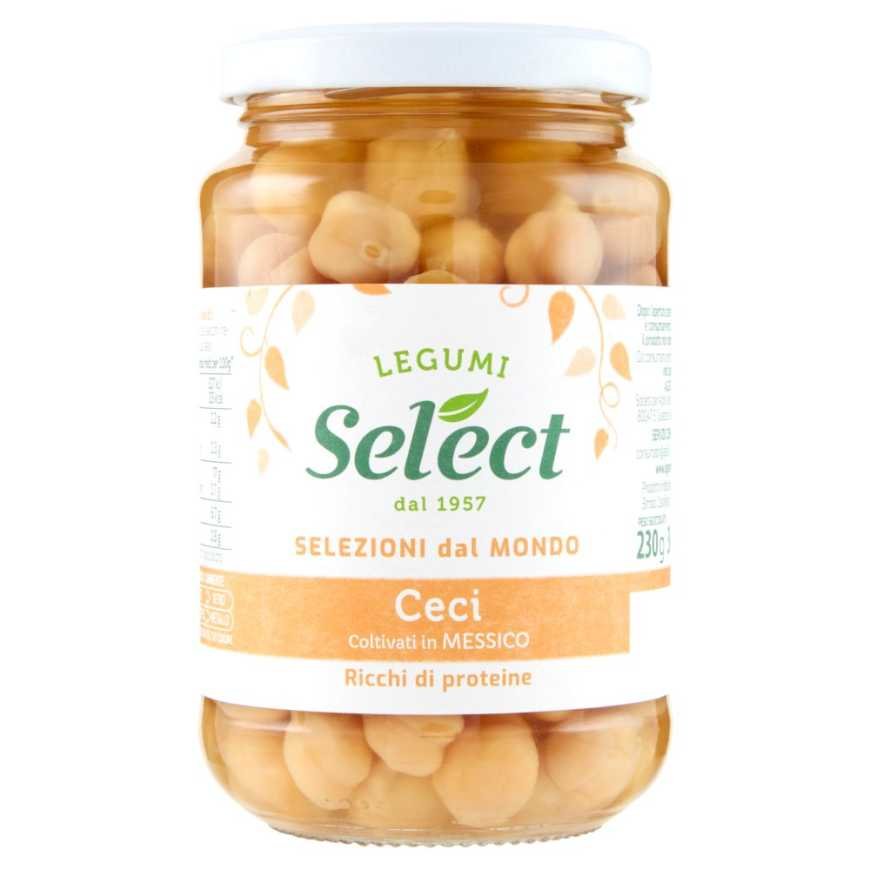 SELECT Нут отварной в стеклянной банке, 350 г