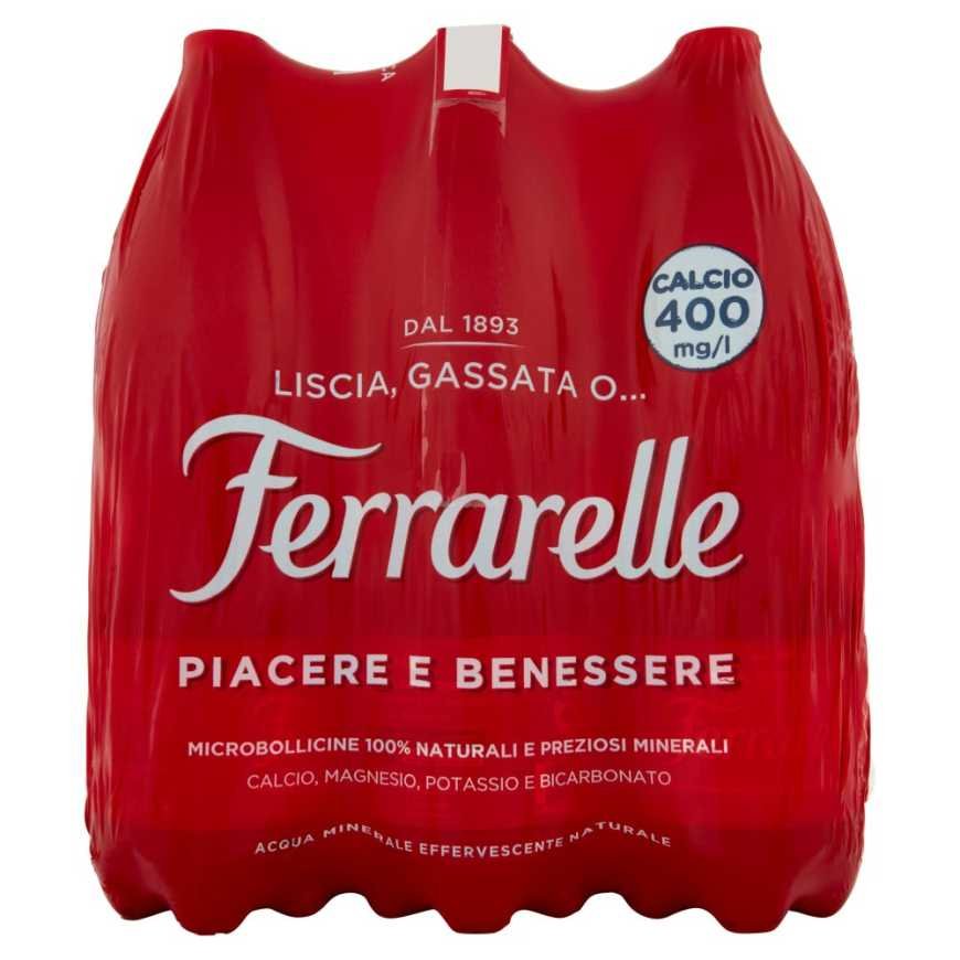 Ferrarelle минеральная вода естественно газированная, 1,5 л