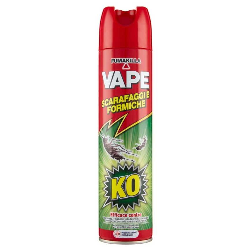 Vape KO2 инсектицид против тараканов и муравьев, 400 мл