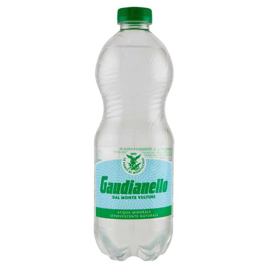 Gaudianello naturally sparkling mineral water, 0.5 l
