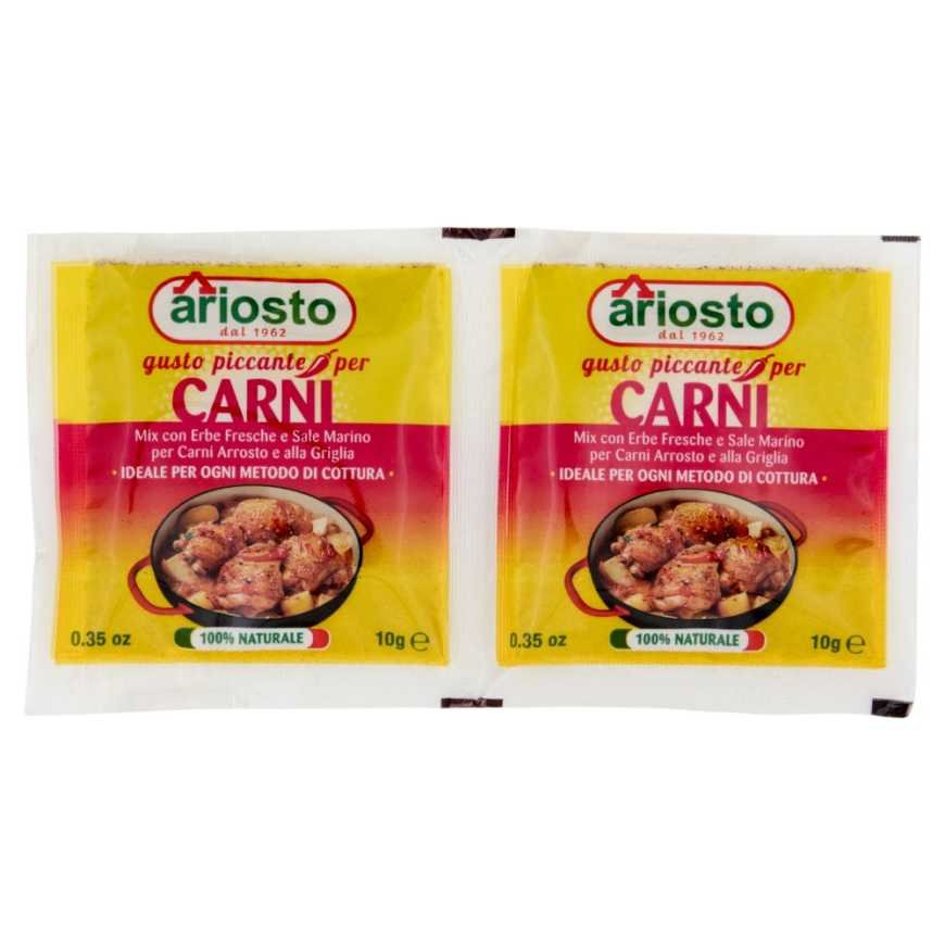 Ariosto приправа для жареного мяса и мяса на гриле острая, 2 × 10 г