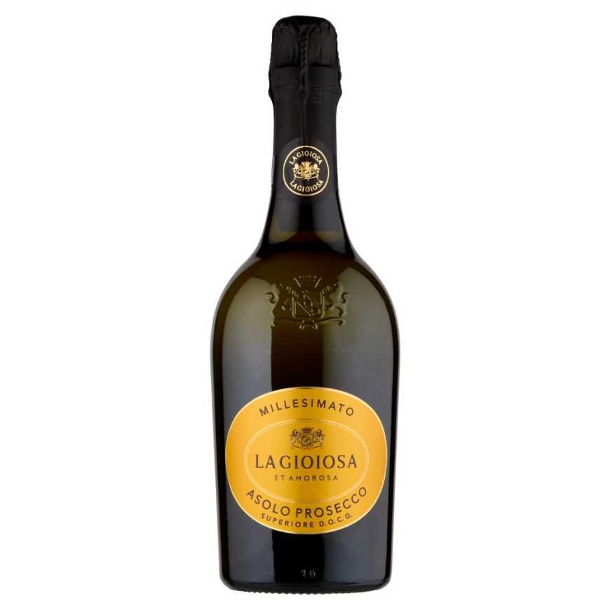 La Gioiosa Игристое вино Prosecco Superiore Asolo DOCG Extra Dry Millesimato, 0,75 л, 11%