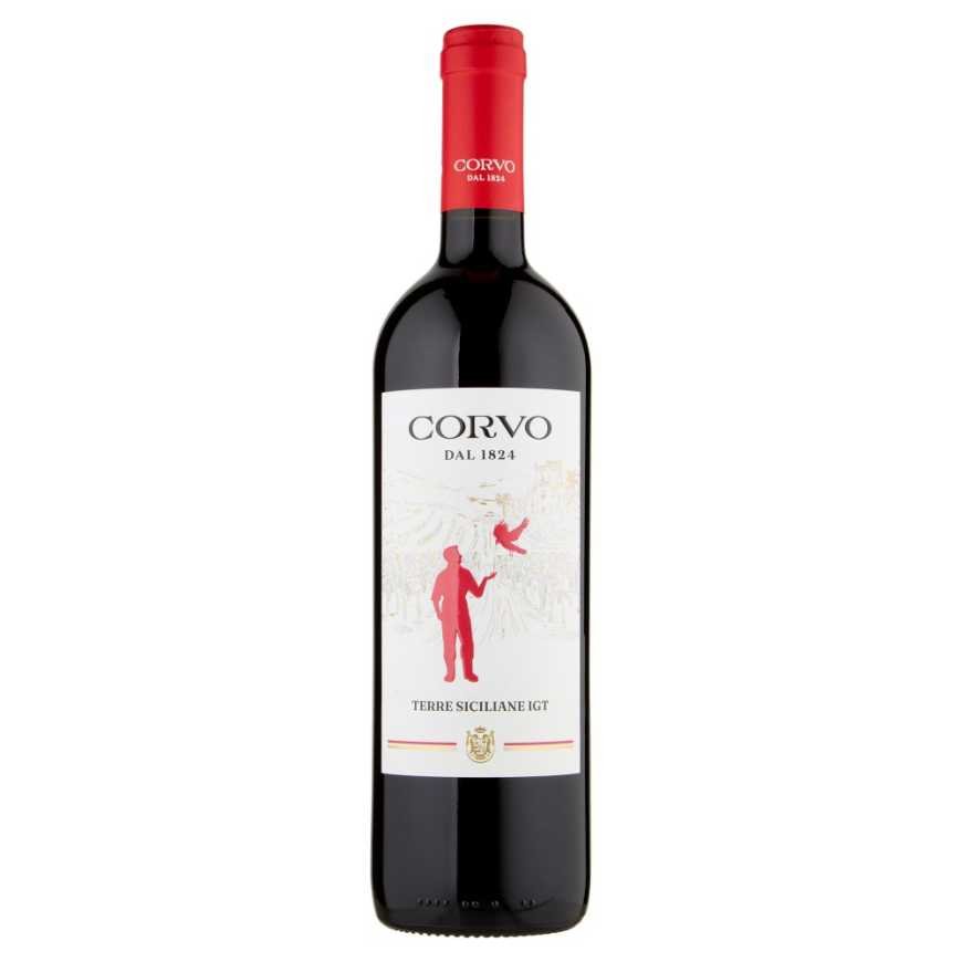 Duca di Salaparuta Corvo Rosso Terre Siciliane IGT красное сухое вино, 0,75 л