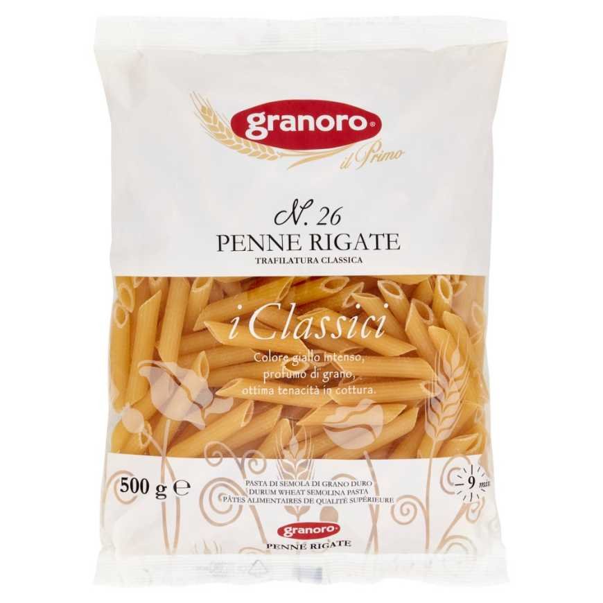 Granoro Макароны Penne Rigate n. 26, 500 г